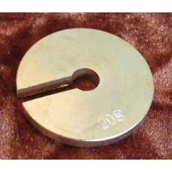 Slotted Masses, 20 Grams, Spare